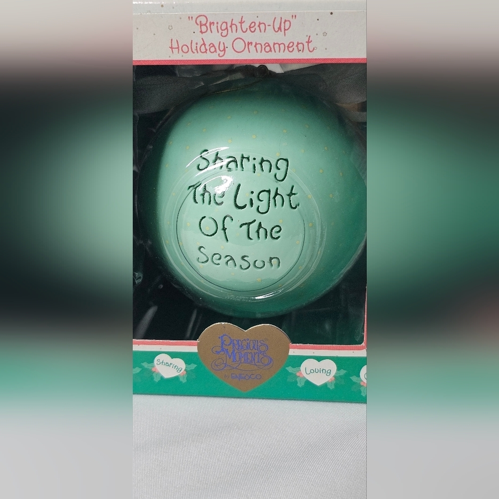 Precious Moments Lighted Ornaments Lot of 4 Enesco Christmas Vintage New In Box - Picture 8 of 8